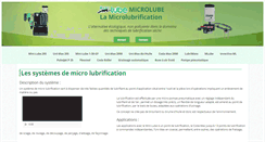 Desktop Screenshot of microlube.fr